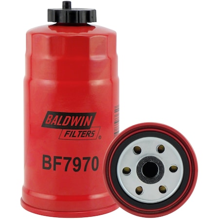 Baldwin Filters Fuel Filter, 6-23/32 x 3-3/8 x 6-23/32 In BF7970